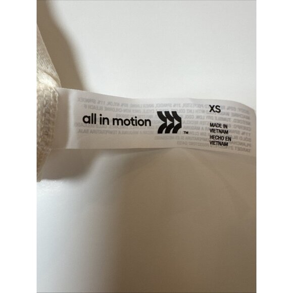 Youth 5 PCS Workout Tops & Bras Size XS All In Motion Recycled Polyester & Spand - Picture 4 of 16